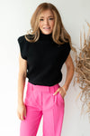 mode, sly padded sweater vest