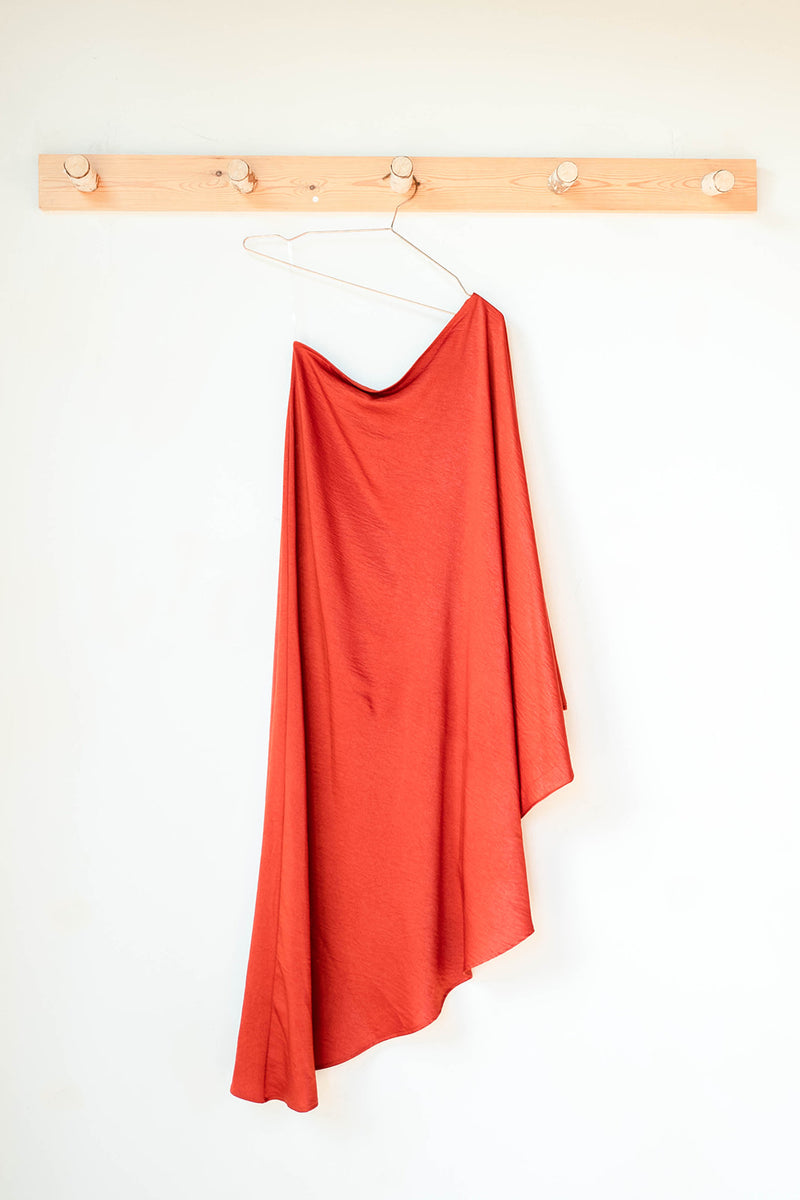 mode, next to you satin dress