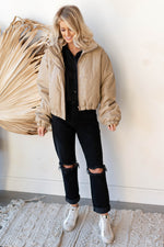 diamond in the puff jacket