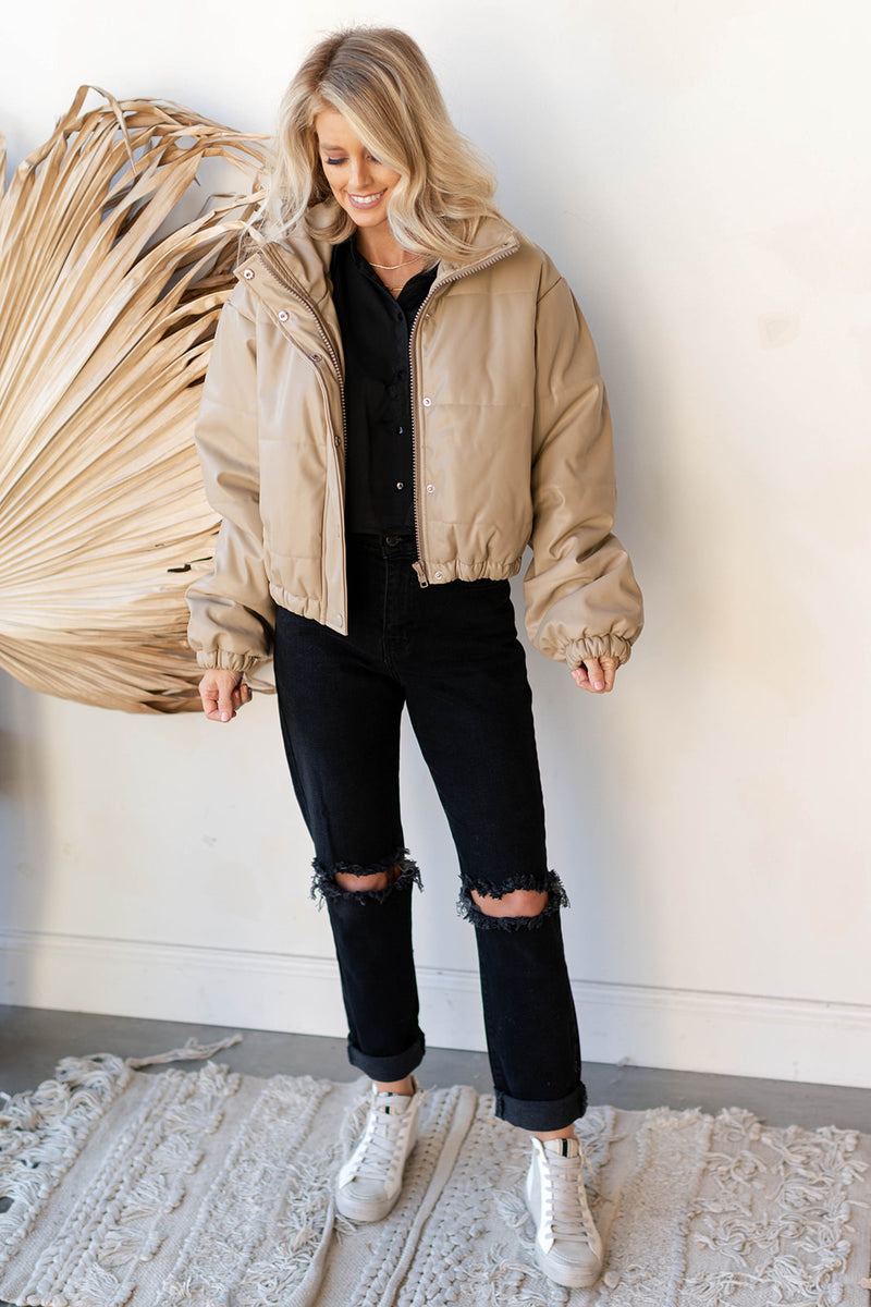 diamond in the puff jacket