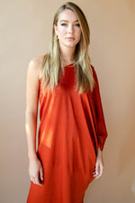 mode, next to you satin dress