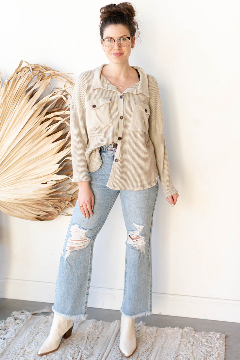 mode, behind the  jeans