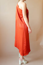 mode, next to you satin dress
