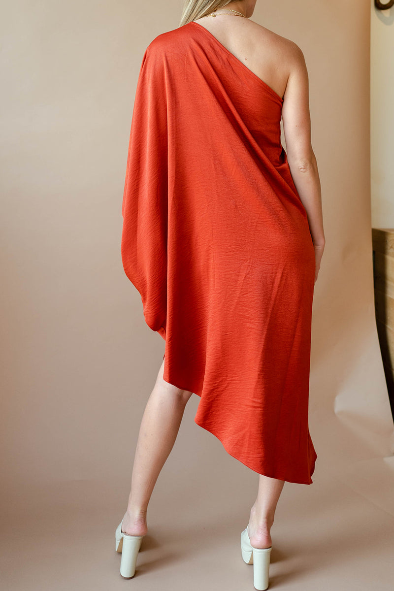 mode, next to you satin dress