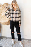 fireside plaid hoodie jacket