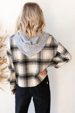 fireside plaid hoodie jacket