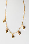 mode, hang loose shell necklace