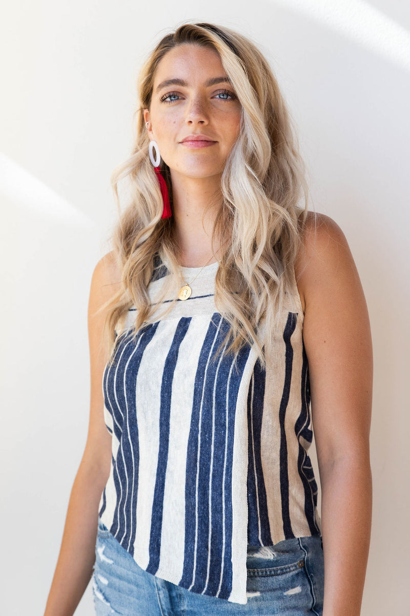 mode, ride the wave sweater tank