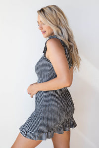 mode, garden party smocked dress