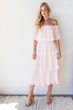 mode, dancing the night away tiered dress