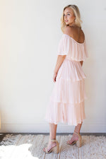 mode, dancing the night away tiered dress