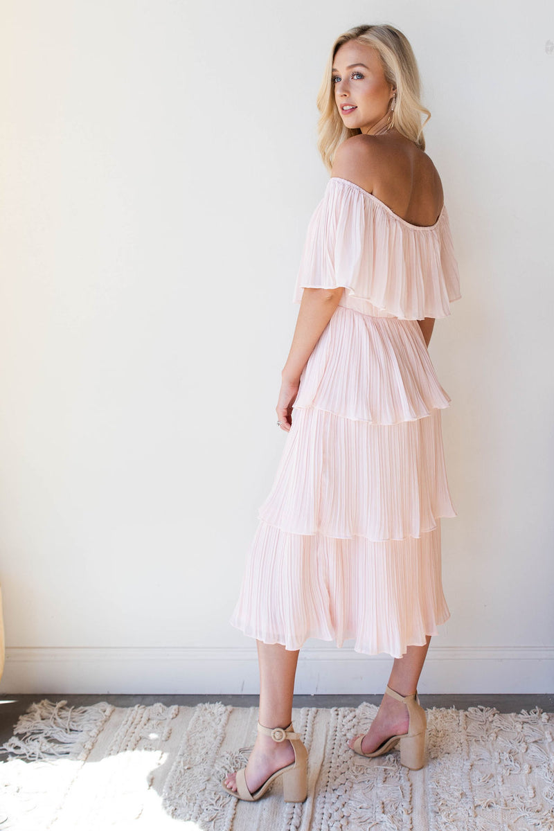 mode, dancing the night away tiered dress