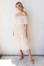 mode, dancing the night away tiered dress