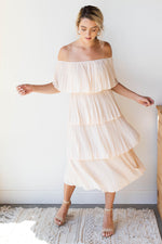 mode, dancing the night away tiered dress