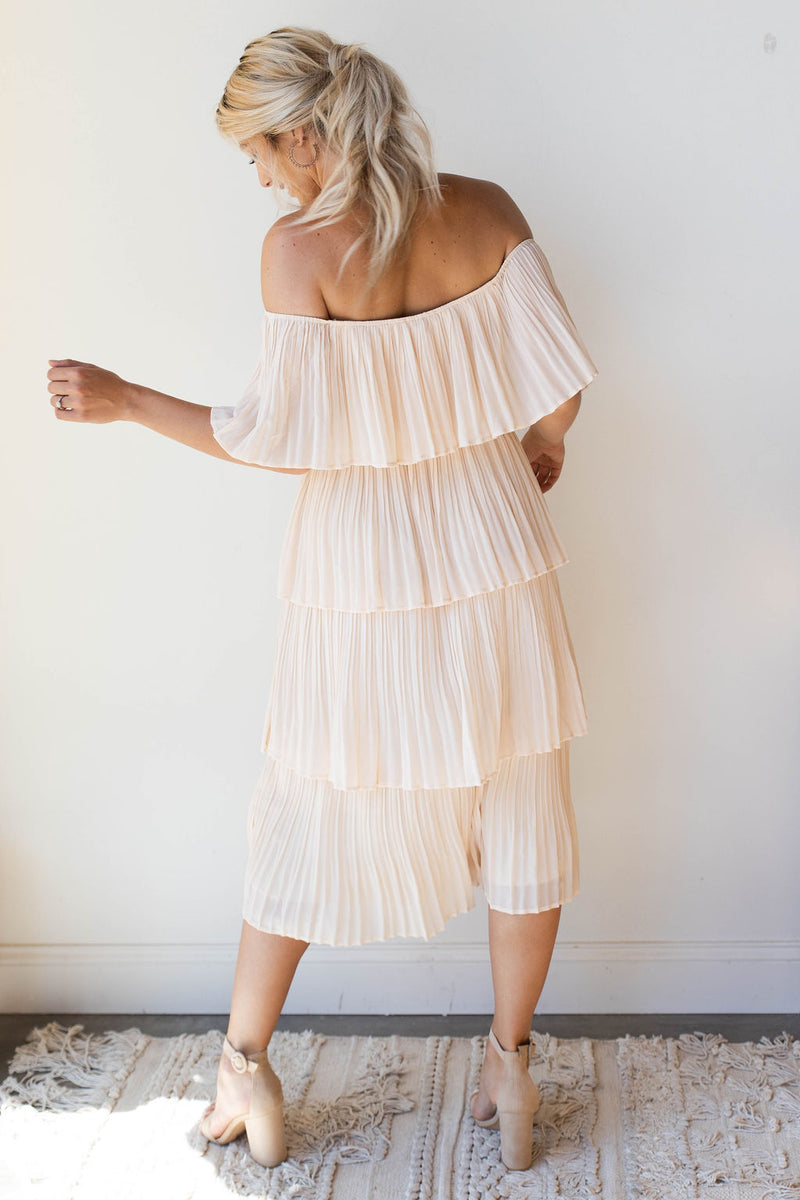 mode, dancing the night away tiered dress