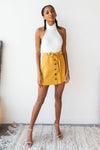 mode, mock halter neck bodysuit