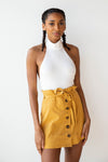 mode, mock halter neck bodysuit