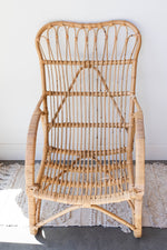 mode, rattan lounge chair