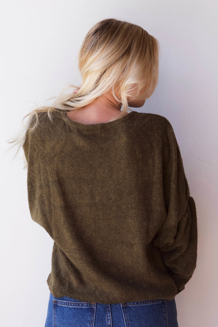 mode, Kasie texture knit sweater