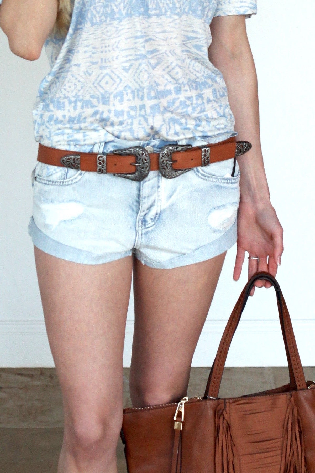 mode, gypsy queen belt (antique silver)