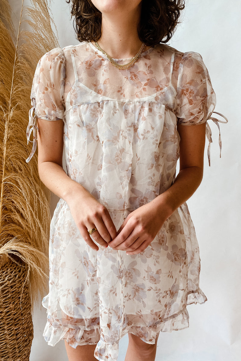 wonderland mini dress