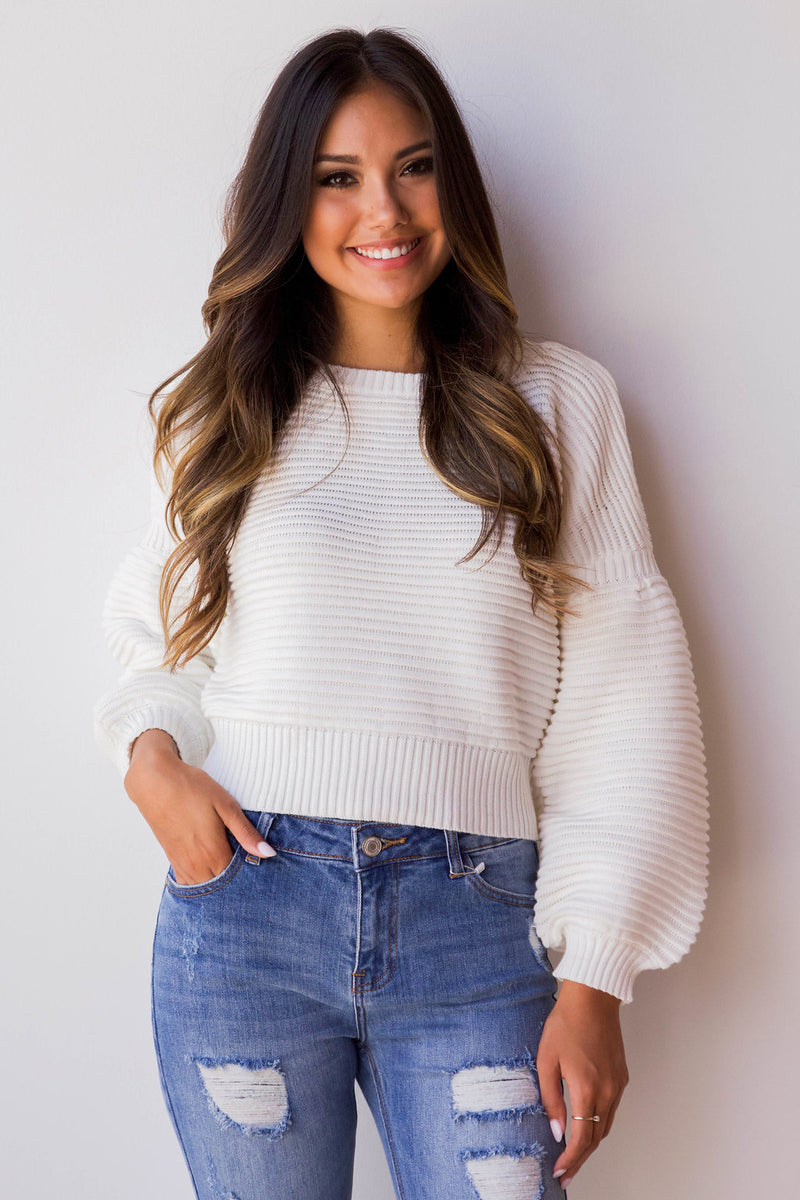 mode, ribbed cold shoulder sweater
