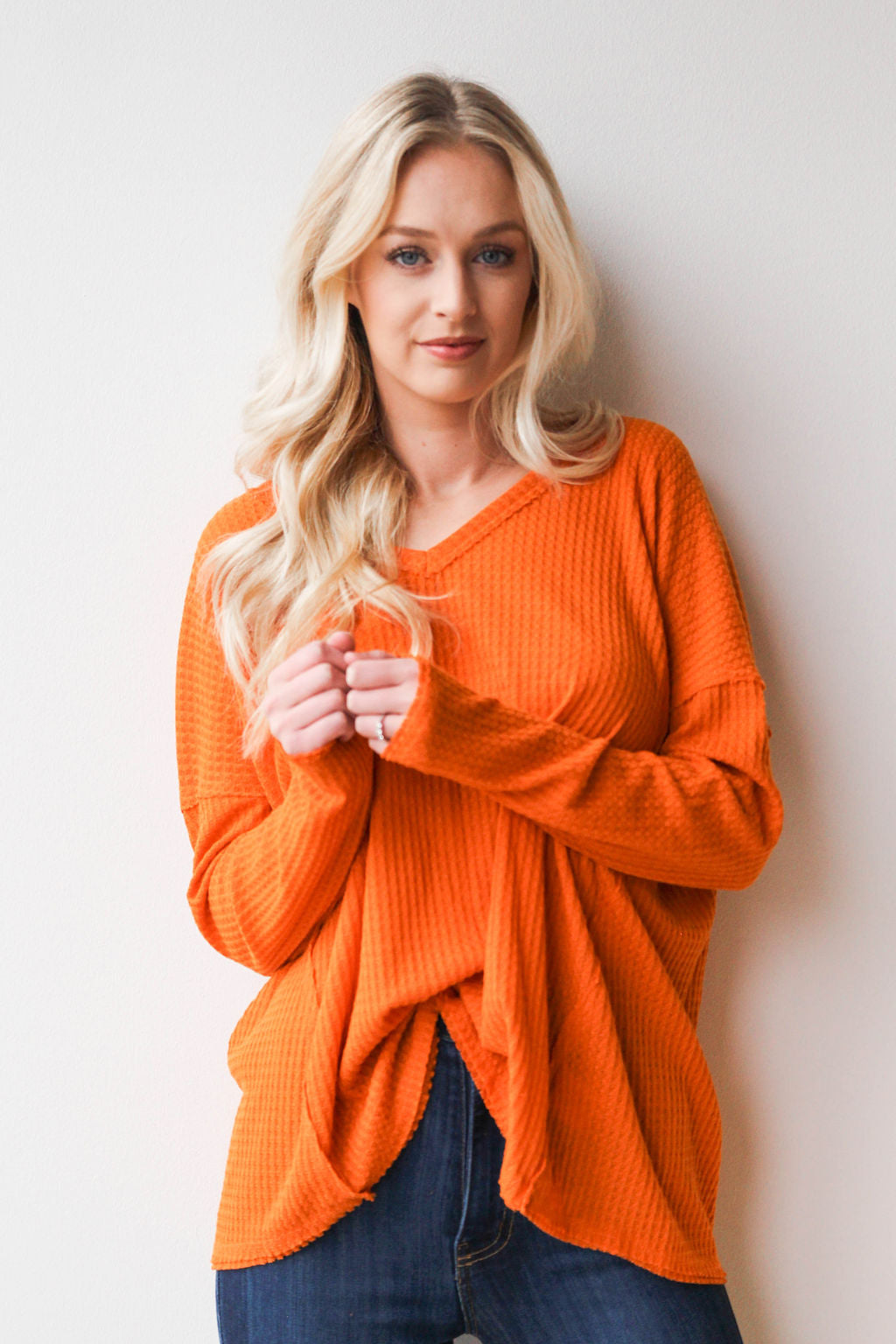 mode, let you in waffle knit