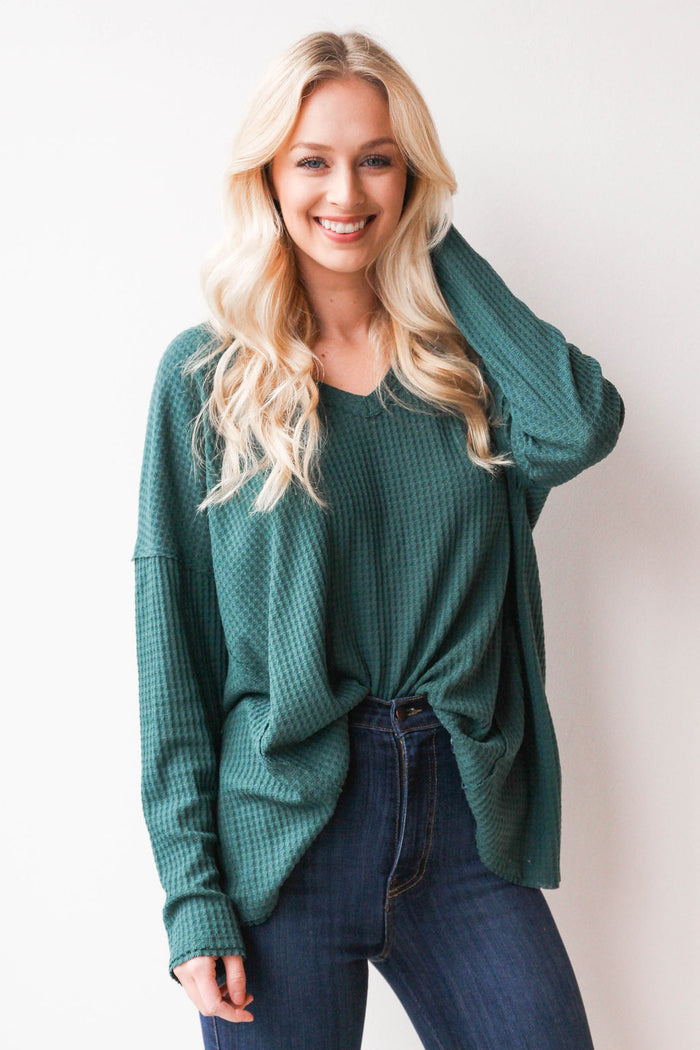 mode, let you in waffle knit