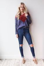 mode, gemstone sweater
