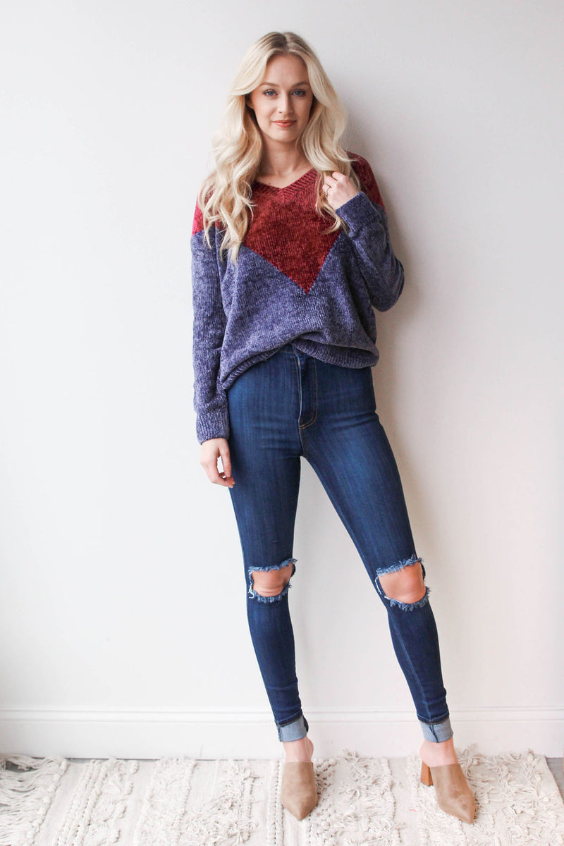 mode, gemstone sweater