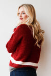 mode, cinnamon and sugar sweater