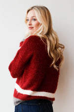 mode, cinnamon and sugar sweater