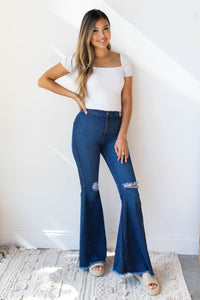 mode, square neck ribbed crop tee