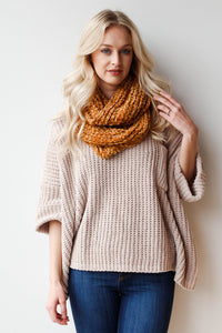 mode, chenille infinity scarf