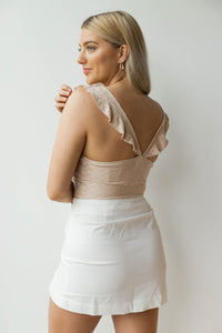 mode, just be you button skirt