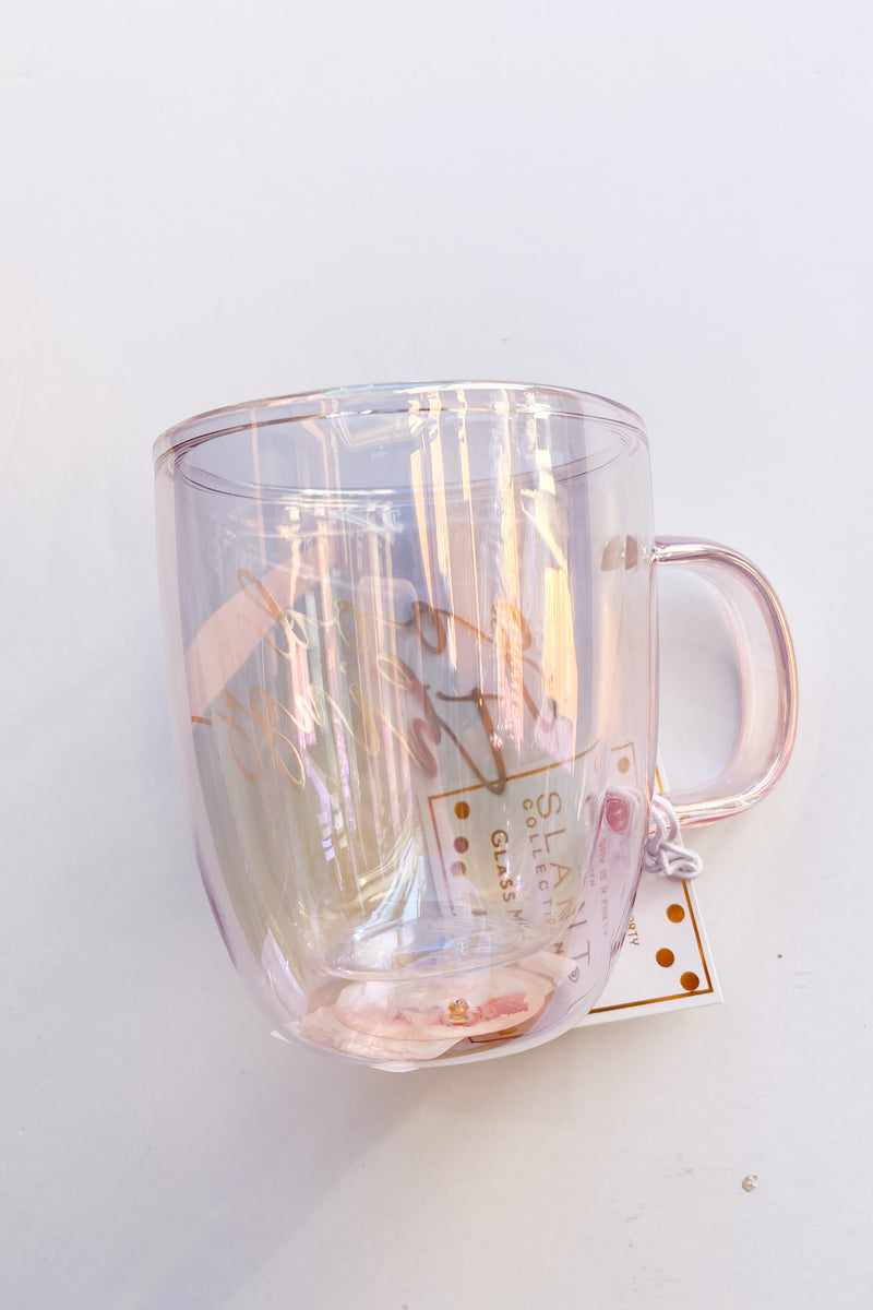 mode, good things glass mug