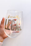 mode, 30 oz stemless wine glass