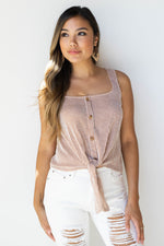 mode, the perfect pairing tie tank