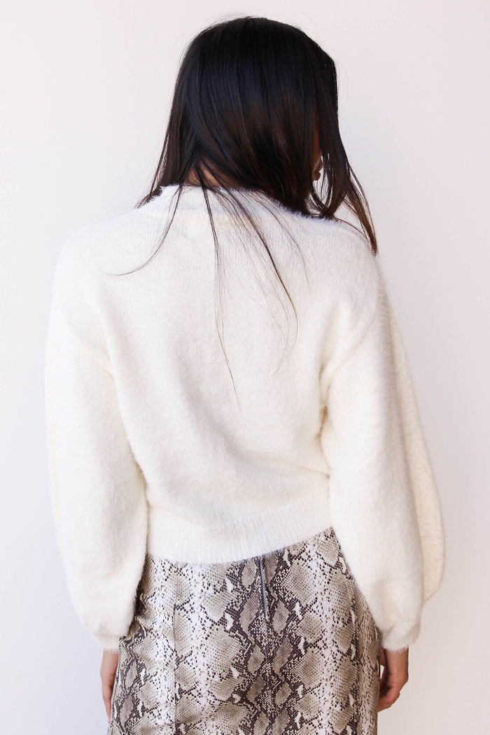 mode, fuzzy feelings sweater