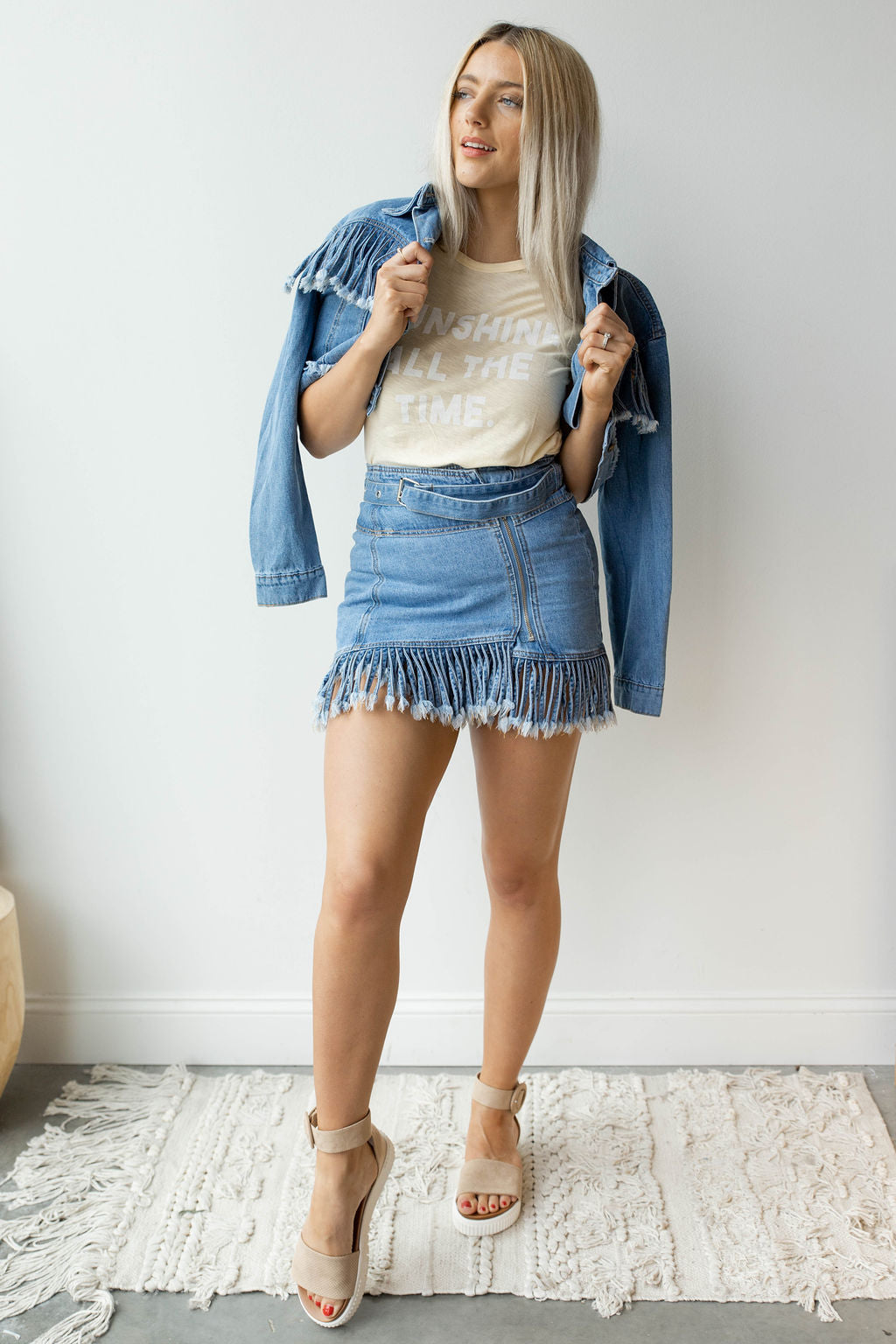 mode, freebird fringe skirt