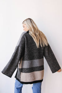 mode, Sierra colorblock coatigan