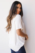 mode, day by day v neck tee