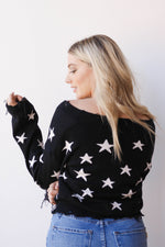 mode, stars align sweater