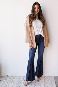 mode, cozy chunk cardi