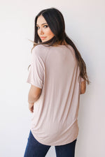 mode, day by day v neck tee