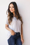 mode, day by day v neck tee