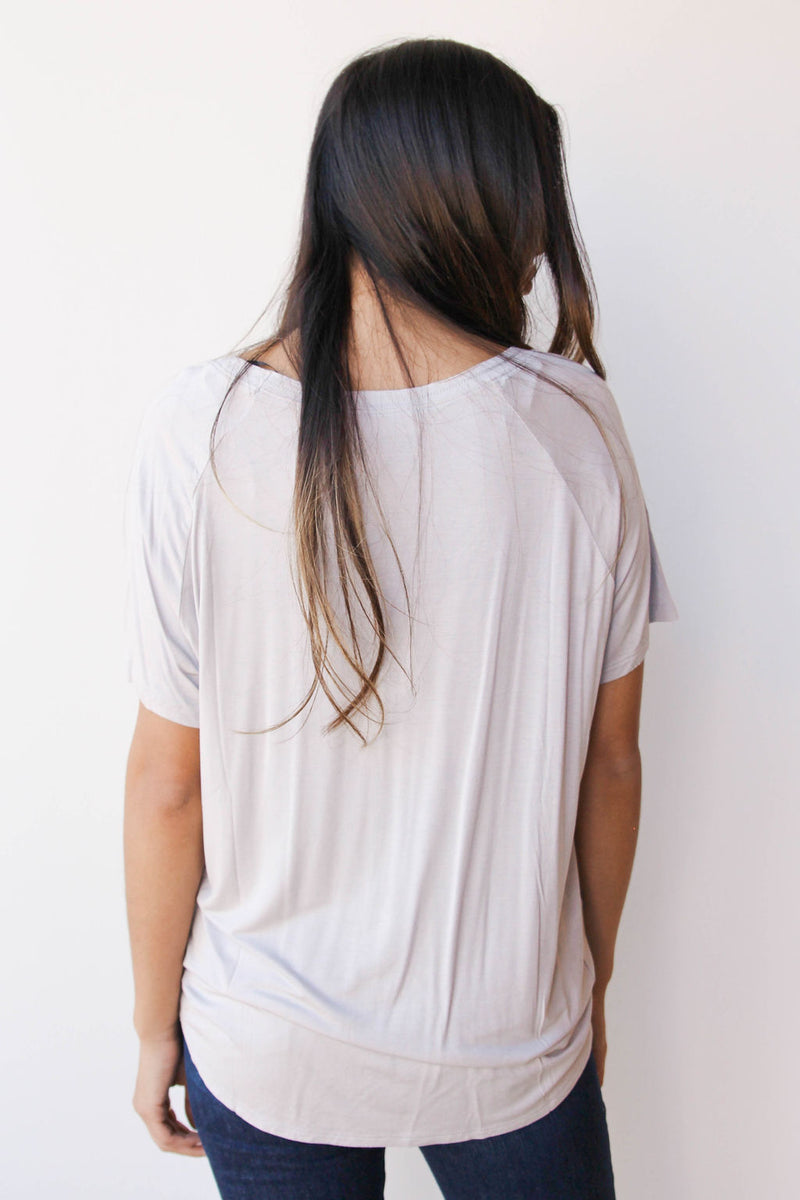 mode, day by day v neck tee
