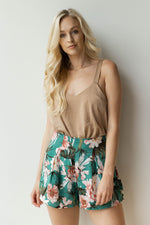 mode, satin tank bodysuit