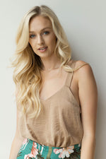 mode, satin tank bodysuit