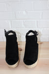 mode, open back wedge